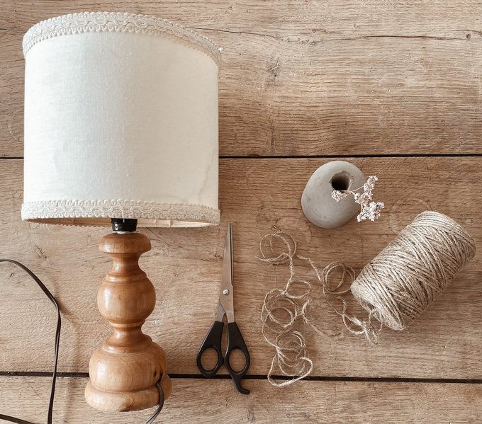 Matérile DIY abat jour